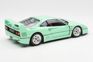 Ferrari F40 Mintgroen Kyosho 1:18 08416MG Metaal — afbeelding 4 van 10