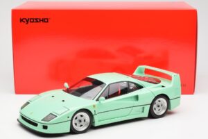 Ferrari F40 Mintgroen Kyosho 1:18 08416MG Metaal — afbeelding 10 van 10