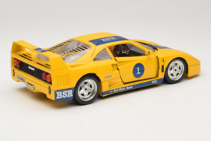 Ferrari F40 #1 Geel Bauer Beperkte Editie 100 stuks Bburago 1:18 BSR001 Metaal — afbeelding 3 van 8