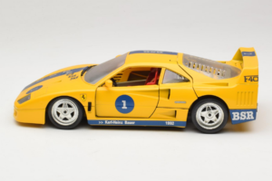 Ferrari F40 #1 Geel Bauer Beperkte Editie 100 stuks Bburago 1:18 BSR001 Metaal — afbeelding 4 van 8
