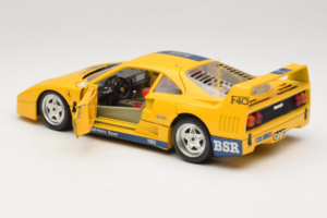 Ferrari F40 #1 Geel Bauer Beperkte Editie 100 stuks Bburago 1:18 BSR001 Metaal — afbeelding 5 van 8