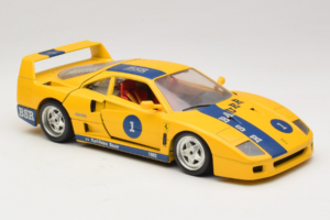 Ferrari F40 #1 Geel Bauer Beperkte Editie 100 stuks Bburago 1:18 BSR001 Metaal — afbeelding 6 van 8