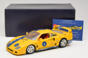 Ferrari F40 #1 Geel Bauer Beperkte Editie 100 stuks Bburago 1:18 BSR001 Metaal — afbeelding 8 van 8