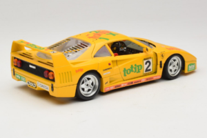 Ferrari F40 Totip Jolly Club #2 Geel Bburago 1:18 3332-Y1 Metaal — afbeelding 3 van 8