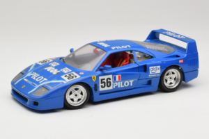 Ferrari F40 Pilot #56 Blauw Bburago 1:18 3332-BL1 Metaal