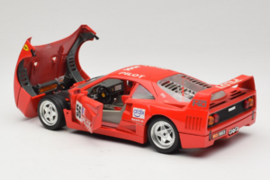 Ferrari F40 #56 Pilot Rood 1987 Bburago 1:18 3332-P2 Metaal — afbeelding 5 van 8