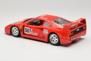 Ferrari F40 #56 Pilot Rood 1987 Bburago 1:18 3332-P2 Metaal — afbeelding 7 van 8