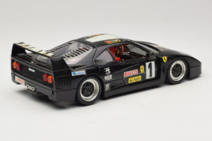 Ferrari F40 Pirelli Agip #1 Zwart Bburago 1:18 3332-B1 Metaal — afbeelding 3 van 8