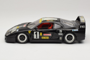 Ferrari F40 Pirelli Agip #1 Zwart Bburago 1:18 3332-B1 Metaal — afbeelding 4 van 8