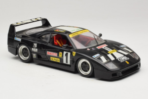 Ferrari F40 Pirelli Agip #1 Zwart Bburago 1:18 3332-B1 Metaal — afbeelding 6 van 8