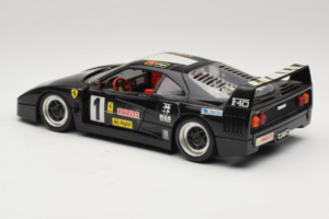 Ferrari F40 Pirelli Agip #1 Zwart Bburago 1:18 3332-B1 Metaal — afbeelding 7 van 8