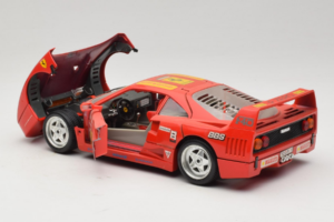 Ferrari F40 Pirelli BBS Rood Bburago 1:18 3032-P4 Metaal — afbeelding 5 van 8