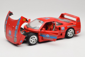 Ferrari F40 PPG Auto Refinish Rood Bburago 1:18 3332-P1 Metaal — afbeelding 2 van 8
