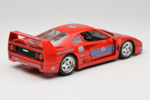 Ferrari F40 PPG Auto Refinish Rood Bburago 1:18 3332-P1 Metaal — afbeelding 3 van 8