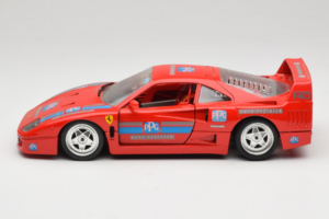 Ferrari F40 PPG Auto Refinish Rood Bburago 1:18 3332-P1 Metaal — afbeelding 4 van 8