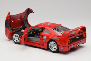 Ferrari F40 PPG Auto Refinish Rood Bburago 1:18 3332-P1 Metaal — afbeelding 5 van 8