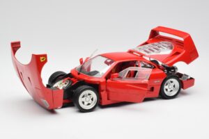 Ferrari F40 Rood Hot Wheels 1:18 23911 Metaal — afbeelding 2 van 8