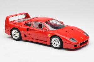 Ferrari F40 Rood Hot Wheels 1:18 23911 Metaal — afbeelding 6 van 8