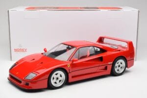 Ferrari F40 Rood Norev 1:12 127900 Metaal — afbeelding 6 van 6