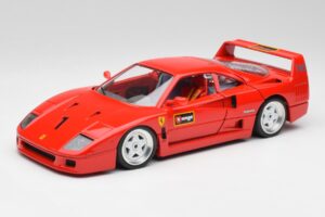 Ferrari F40 Rood Bburago 1:18 3332 Metaal