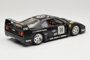 Ferrari F40 Seco #99 Lesseps / Charriol / Balandras Zwart Bburago 1:18 3032-B3 Metaal — afbeelding 3 van 8