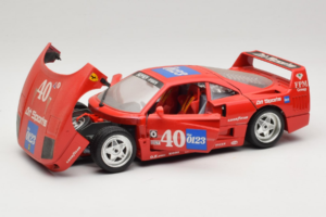 Ferrari F40 #40 the0123 Rood 1987 Bburago 1:18 3332-P5 Metaal — afbeelding 2 van 8