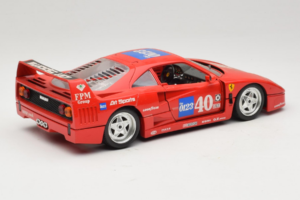 Ferrari F40 #40 the0123 Rood 1987 Bburago 1:18 3332-P5 Metaal — afbeelding 3 van 8