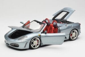 Ferrari F430 Spider Blue Metallic Hot Wheels 1:18 H3074 Metaal — afbeelding 2 van 8