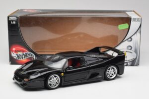 Ferrari F50 Zwart Hot Wheels 1:18 23910 Metaal — afbeelding 8 van 8