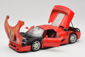 Ferrari F50 Braccio & Gotz M. Schumacher Handtekening Editie Bburago 1:18 MS Metaal — afbeelding 2 van 8