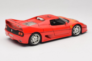 Ferrari F50 Braccio & Gotz M. Schumacher Handtekening Editie Bburago 1:18 MS Metaal — afbeelding 3 van 8