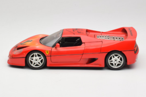 Ferrari F50 Braccio & Gotz M. Schumacher Handtekening Editie Bburago 1:18 MS Metaal — afbeelding 4 van 8