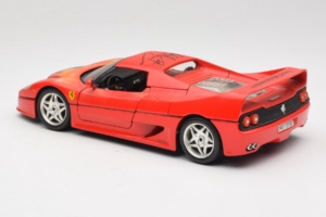 Ferrari F50 Braccio & Gotz M. Schumacher Handtekening Editie Bburago 1:18 MS Metaal — afbeelding 7 van 8
