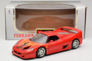 Ferrari F50 Braccio & Gotz M. Schumacher Handtekening Editie Bburago 1:18 MS Metaal — afbeelding 8 van 8