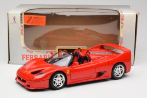 Ferrari F50 Cabriolet Rood Bburago 1:18 3352 Metaal — afbeelding 8 van 8