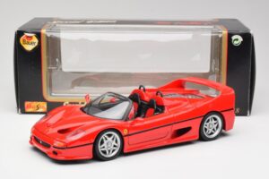 Ferrari F50 Cabriolet Rood Maisto 1:18 50246 Metaal — afbeelding 8 van 8