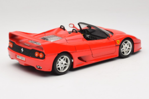 Ferrari F50 Cabriolet Rood Bburago 1:18 3372-P1 Metaal — afbeelding 3 van 8