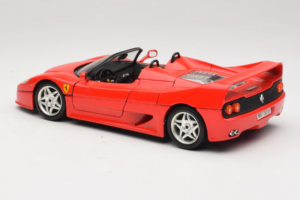 Ferrari F50 Cabriolet Rood Bburago 1:18 3372-P1 Metaal — afbeelding 7 van 8