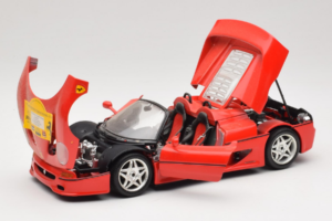 Ferrari F50 Cabriolet 50 Jahre Ferrari 24 Jahre Bburago FMC Rood Bburago 1:18 3352-P1 Metaal — afbeelding 2 van 8