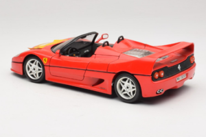 Ferrari F50 Cabriolet 50 Jahre Ferrari 24 Jahre Bburago FMC Rood Bburago 1:18 3352-P1 Metaal — afbeelding 7 van 8