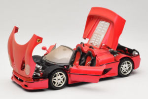 Ferrari F50 Cabriolet Monza Red Standox Bburago 1:18 ST01 Metaal — afbeelding 2 van 8