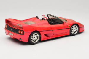 Ferrari F50 Cabriolet Monza Red Standox Bburago 1:18 ST01 Metaal — afbeelding 3 van 8