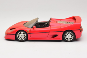 Ferrari F50 Cabriolet Monza Red Standox Bburago 1:18 ST01 Metaal — afbeelding 4 van 8