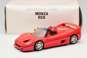 Ferrari F50 Cabriolet Monza Red Standox Bburago 1:18 ST01 Metaal — afbeelding 8 van 8