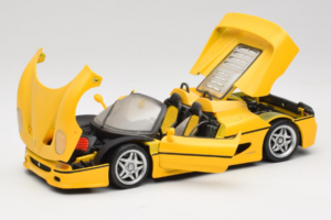 Ferrari F50 Cabriolet Geel Maisto 1:18 50246-Y1 Metaal — afbeelding 2 van 8