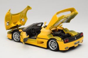 Ferrari F50 Cabriolet Geel Maisto 1:18 50246-Y1 Metaal — afbeelding 5 van 8