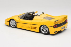 Ferrari F50 Cabriolet Geel Maisto 1:18 50246-Y1 Metaal — afbeelding 7 van 8