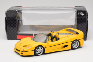 Ferrari F50 Cabriolet Geel Maisto 1:18 50246-Y1 Metaal — afbeelding 8 van 8