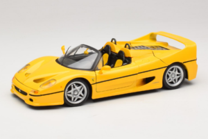 Ferrari F50 Cabriolet Shell Geel Maisto 1:18 3076-Y2 Metaal