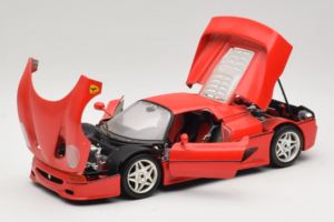 Ferrari F50 Coupe Rood Bburago 1:18 3382 Metaal — afbeelding 2 van 8